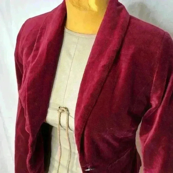 ModCloth velour blazer size  XXS - Picture 2 of 5